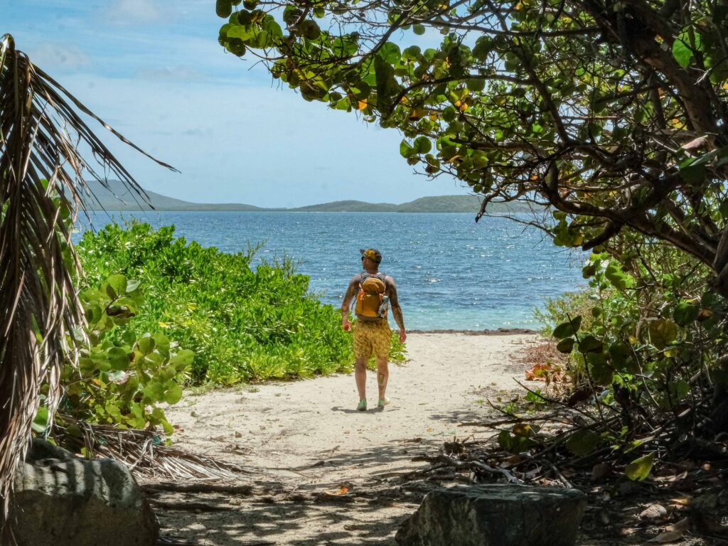 best beaches in vieques puerto rico - sea glass beach