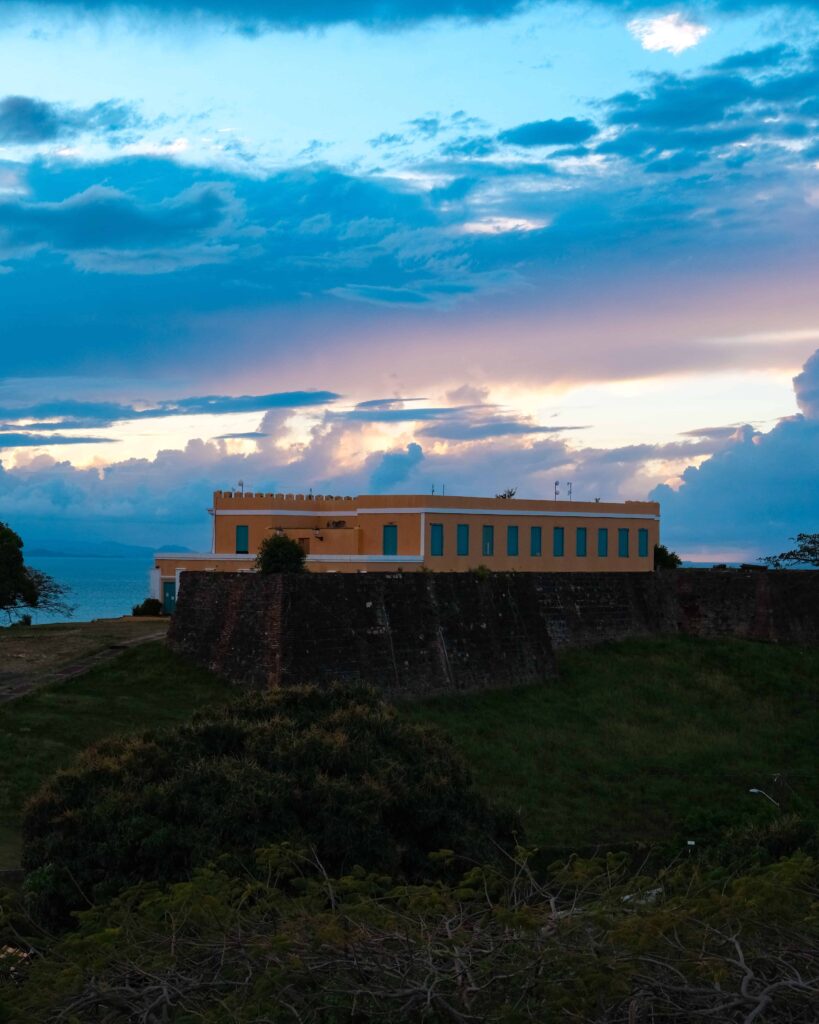 Vieques day trip - view of the fortress