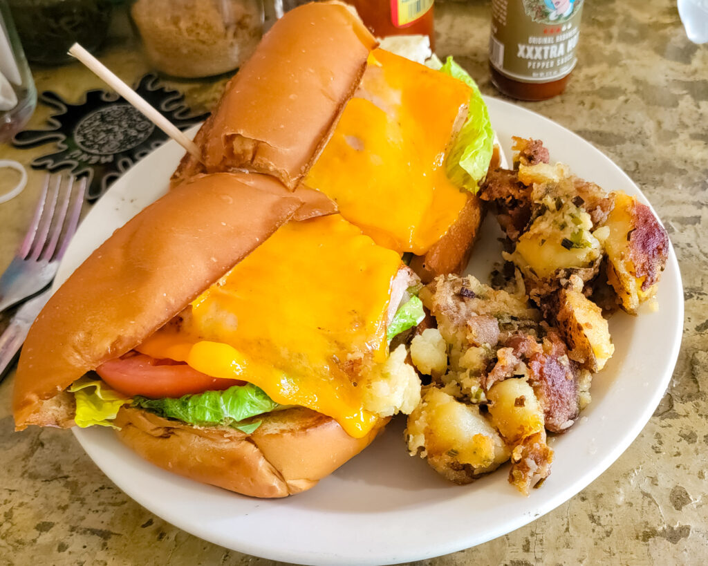 breakfast at El huevo - 1 day in San Juan Puerto Rico